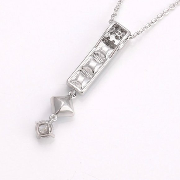 Gorgeous Swarovski Long Drop Necklace - Picture 7 of 16